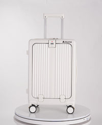 Aluma Solis Carry-On – Sleek Travel Luggage with Laptop Pocket, Phone Stand & 360° Wheels