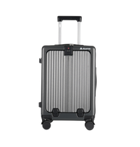 Aluma Solis Carry-On – Sleek Travel Luggage with Laptop Pocket, Phone Stand & 360° Wheels