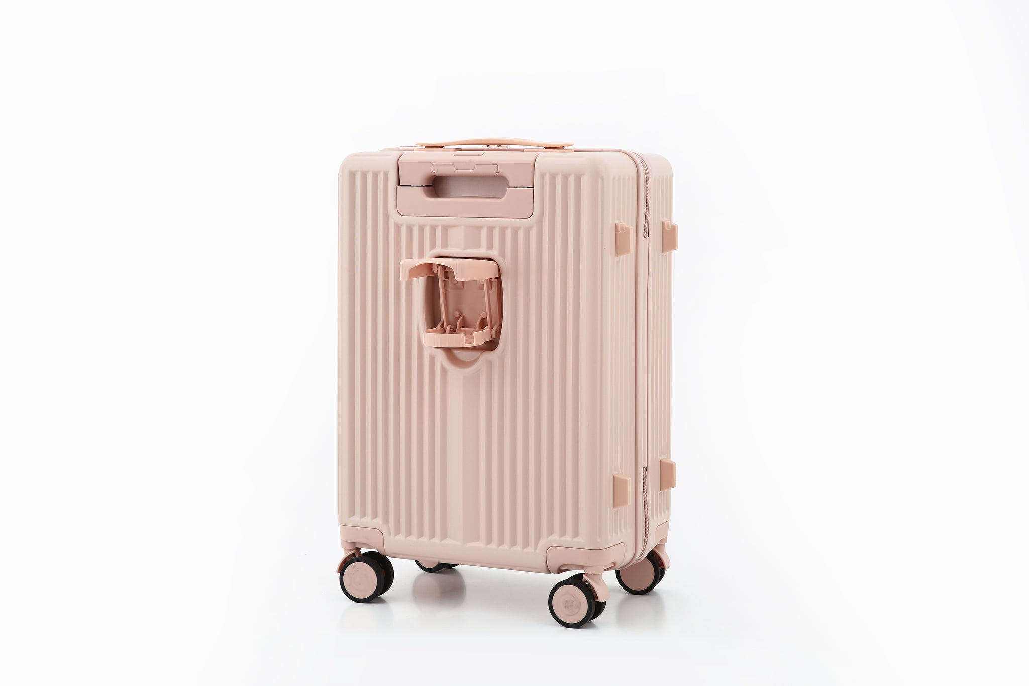 Aluma Solis Carry-On – Sleek Travel Luggage with Laptop Pocket, Phone Stand & 360° Wheels