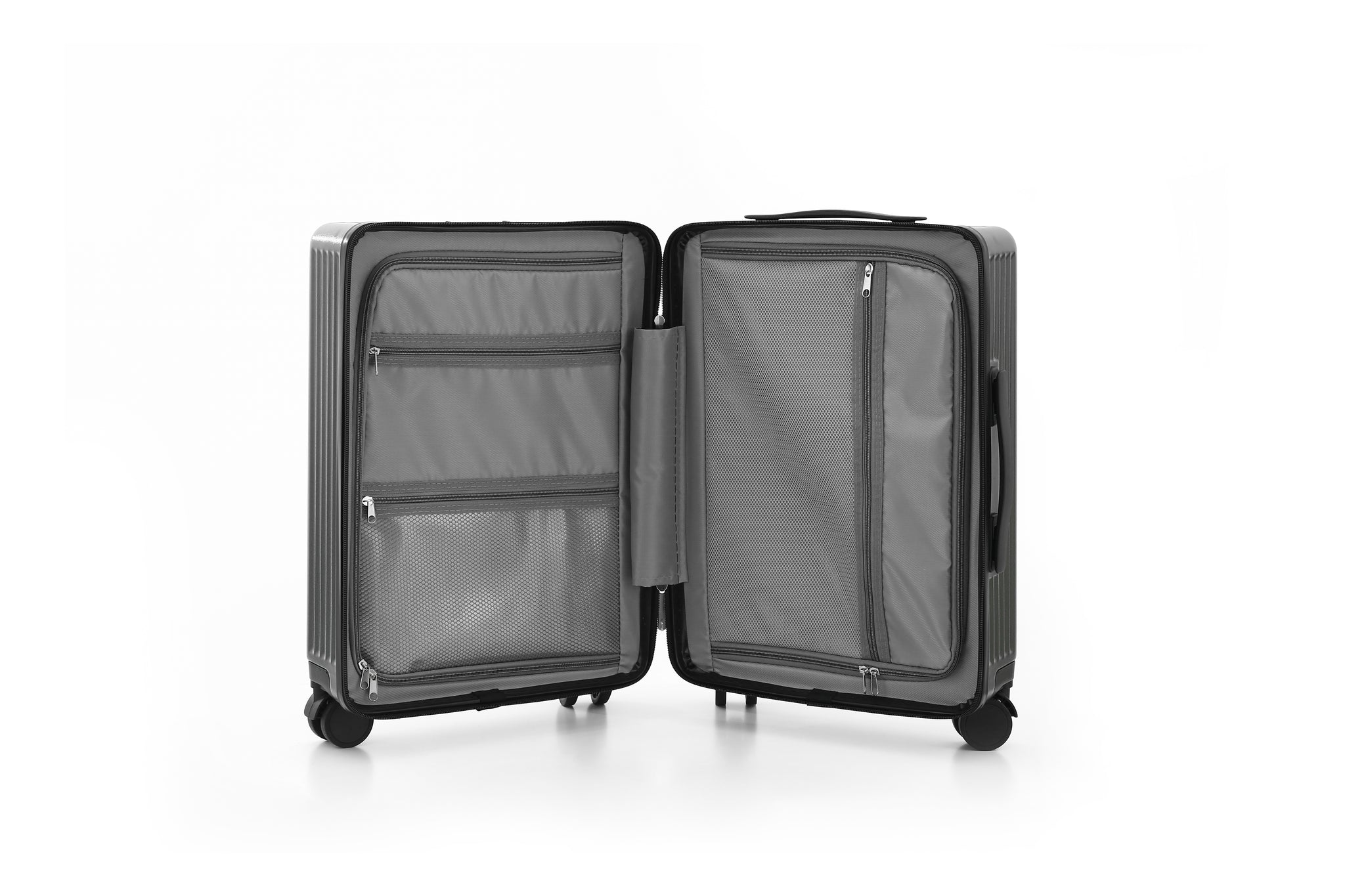 Aluma Solis Carry-On – Sleek Travel Luggage with Laptop Pocket, Phone Stand & 360° Wheels