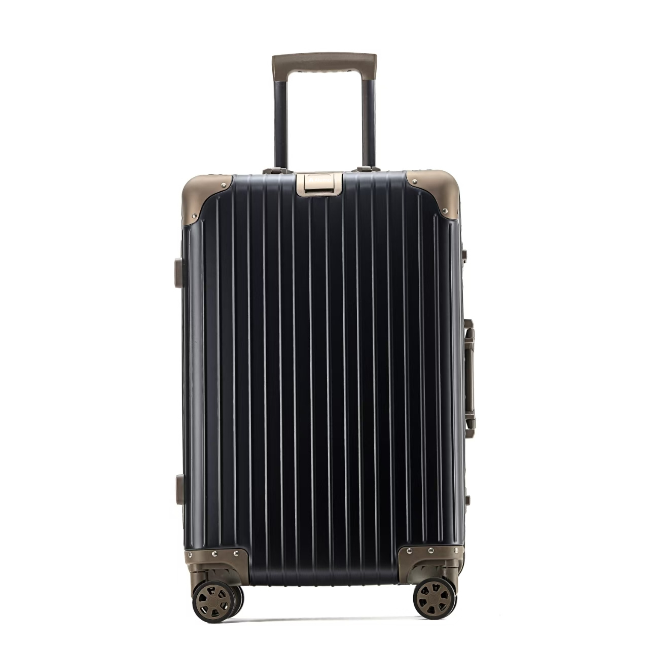 Aluma Aurea 20" Carry-On – Luxury Aluminum Travel Case with Silent Wheels & Anti-Collision Corners