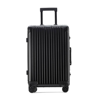 Aluma Aurea 20" Carry-On – Luxury Aluminum Travel Case with Silent Wheels & Anti-Collision Corners