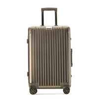 Aluma Aurea 20" Carry-On – Luxury Aluminum Travel Case with Silent Wheels & Anti-Collision Corners