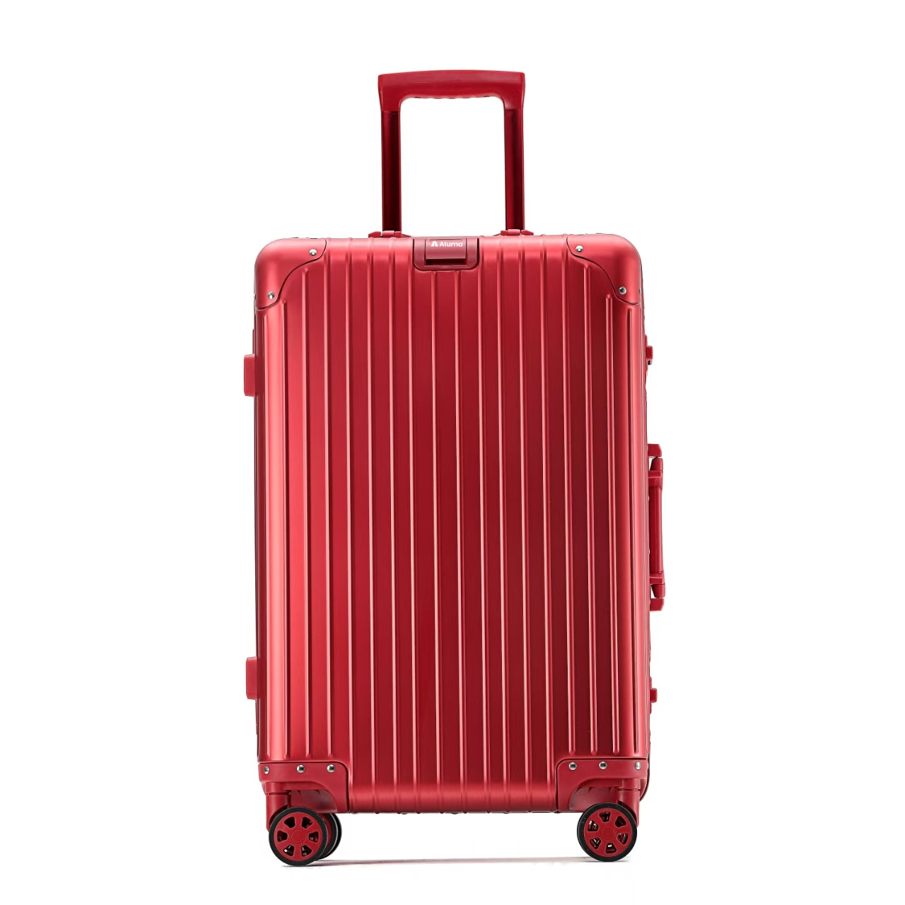 Aluma Aurea 20" Carry-On – Luxury Aluminum Travel Case with Silent Wheels & Anti-Collision Corners