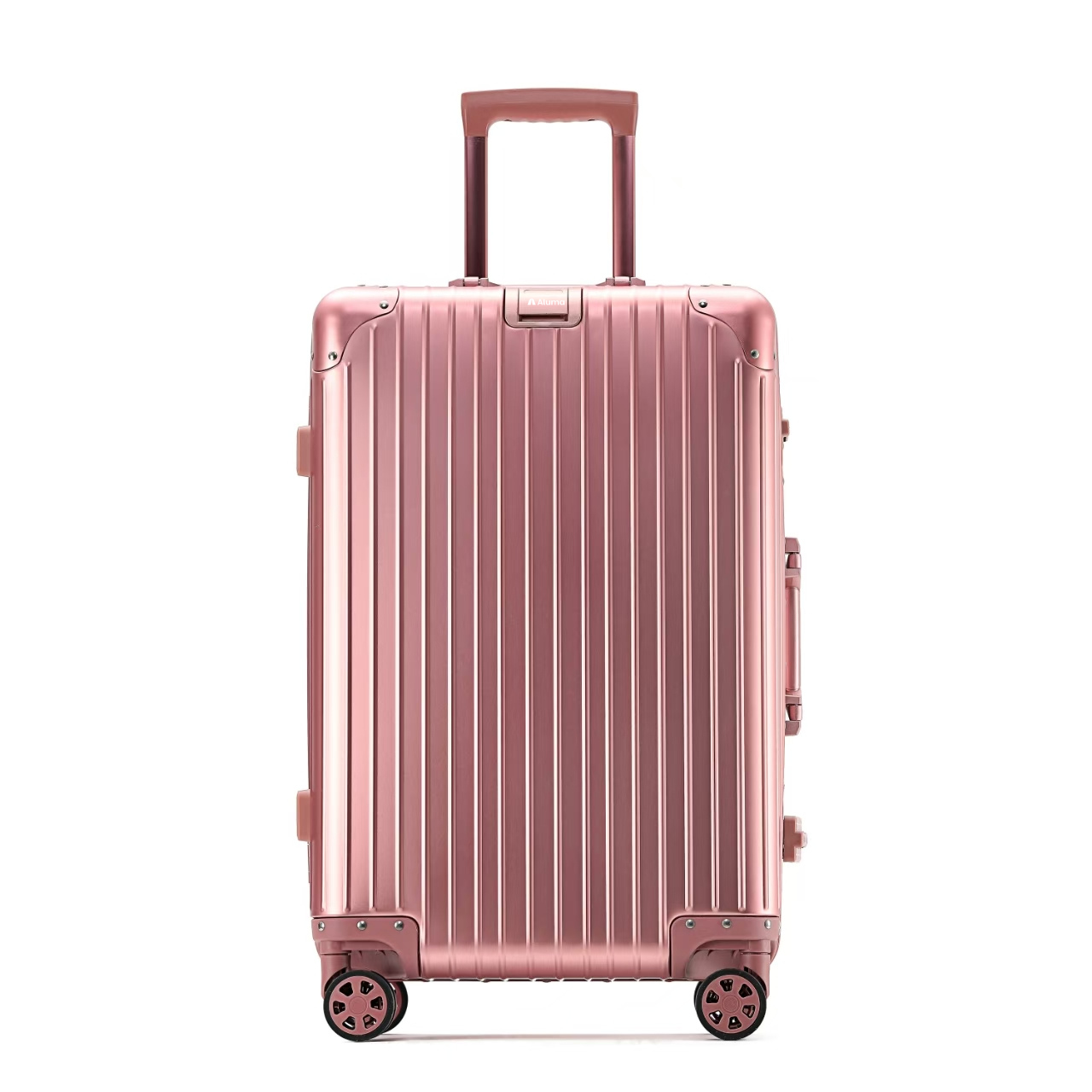Aluma Aurea 20" Carry-On – Luxury Aluminum Travel Case with Silent Wheels & Anti-Collision Corners