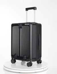 Aluma Solis Carry-On – Sleek Travel Luggage with Laptop Pocket, Phone Stand & 360° Wheels