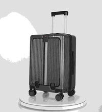 Aluma Solis Carry-On – Sleek Travel Luggage with Laptop Pocket, Phone Stand & 360° Wheels