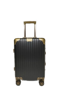 Aluma Aurea 20" Carry-On – Luxury Aluminum Travel Case with Silent Wheels & Anti-Collision Corners