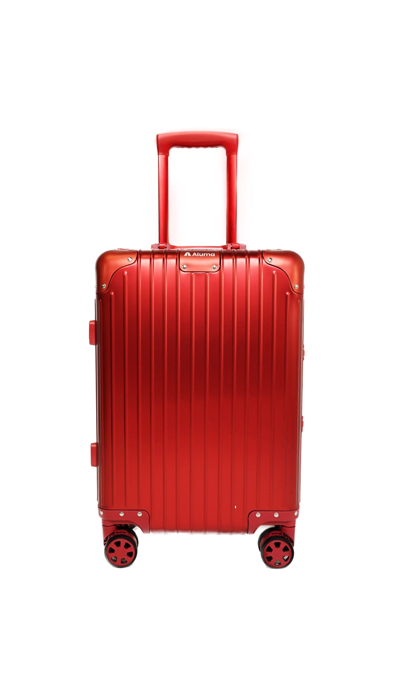 Aluma Aurea Carry-On – Luxury Aluminum Travel Case with Silent Wheels & Anti-Collision Corners