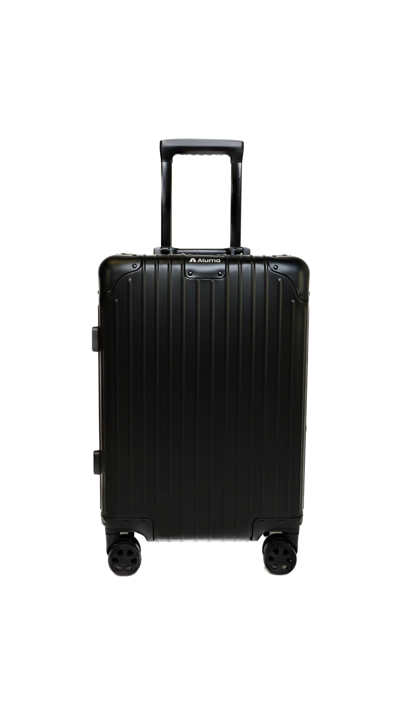 Aluma Aurea Carry-On – Luxury Aluminum Travel Case with Silent Wheels & Anti-Collision Corners