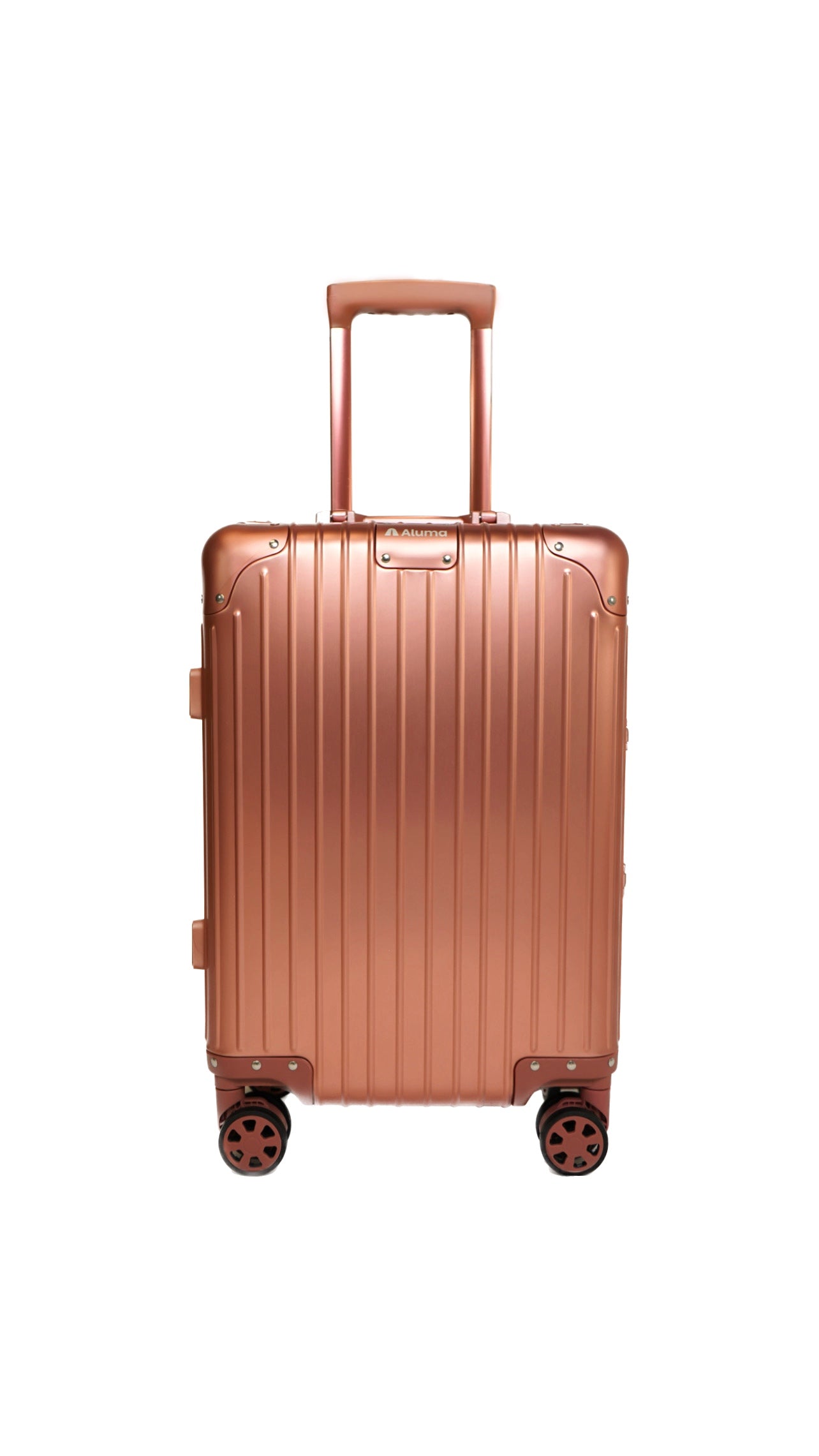 Aluma Aurea Carry-On – Luxury Aluminum Travel Case with Silent Wheels & Anti-Collision Corners