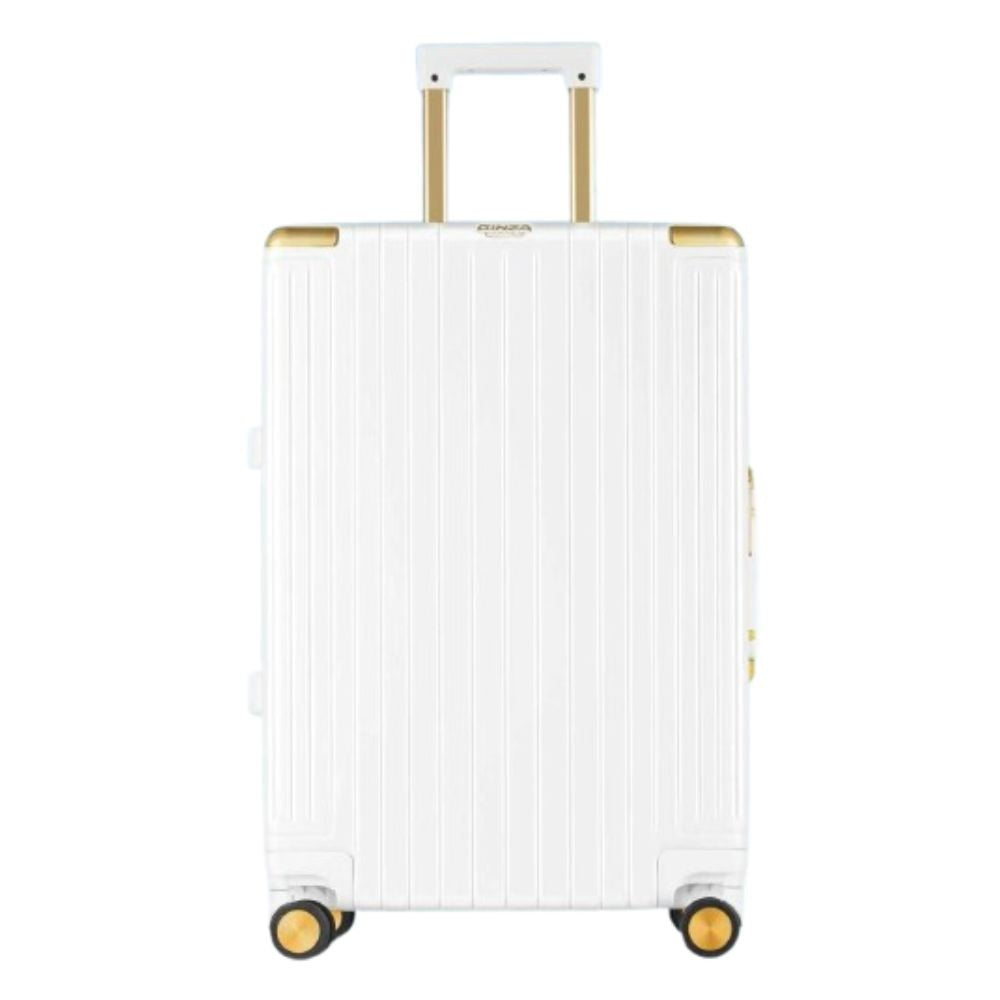GINZA 1-Piece 20-Inch Hard Shell Carry-On Suitcase with 360° Spinner W