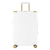 GINZA 1-Piece 20-Inch Hard Shell Carry-On Suitcase with 360° Spinner Wheels, TSA Lock & Lightweight Design