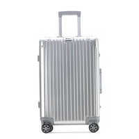 Aluma Aurea 20" Carry-On – Luxury Aluminum Travel Case with Silent Wheels & Anti-Collision Corners