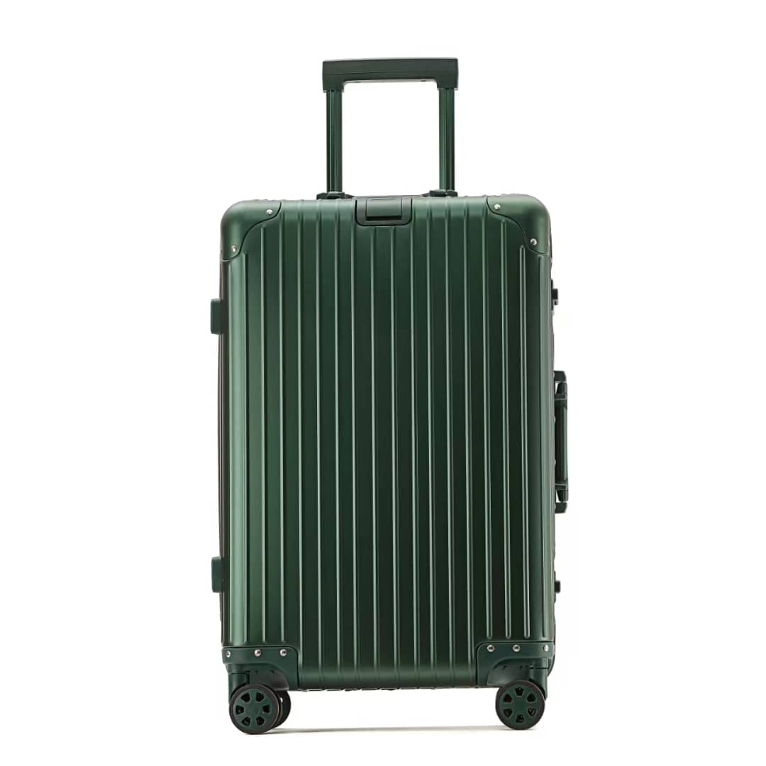 Aluma Aurea 20" Carry-On – Luxury Aluminum Travel Case with Silent Wheels & Anti-Collision Corners