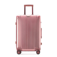 Aluma Aurea 20" Carry-On – Luxury Aluminum Travel Case with Silent Wheels & Anti-Collision Corners