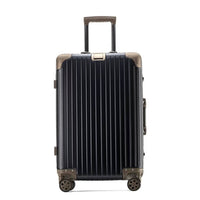 Aluma Aurea 20" Carry-On – Luxury Aluminum Travel Case with Silent Wheels & Anti-Collision Corners